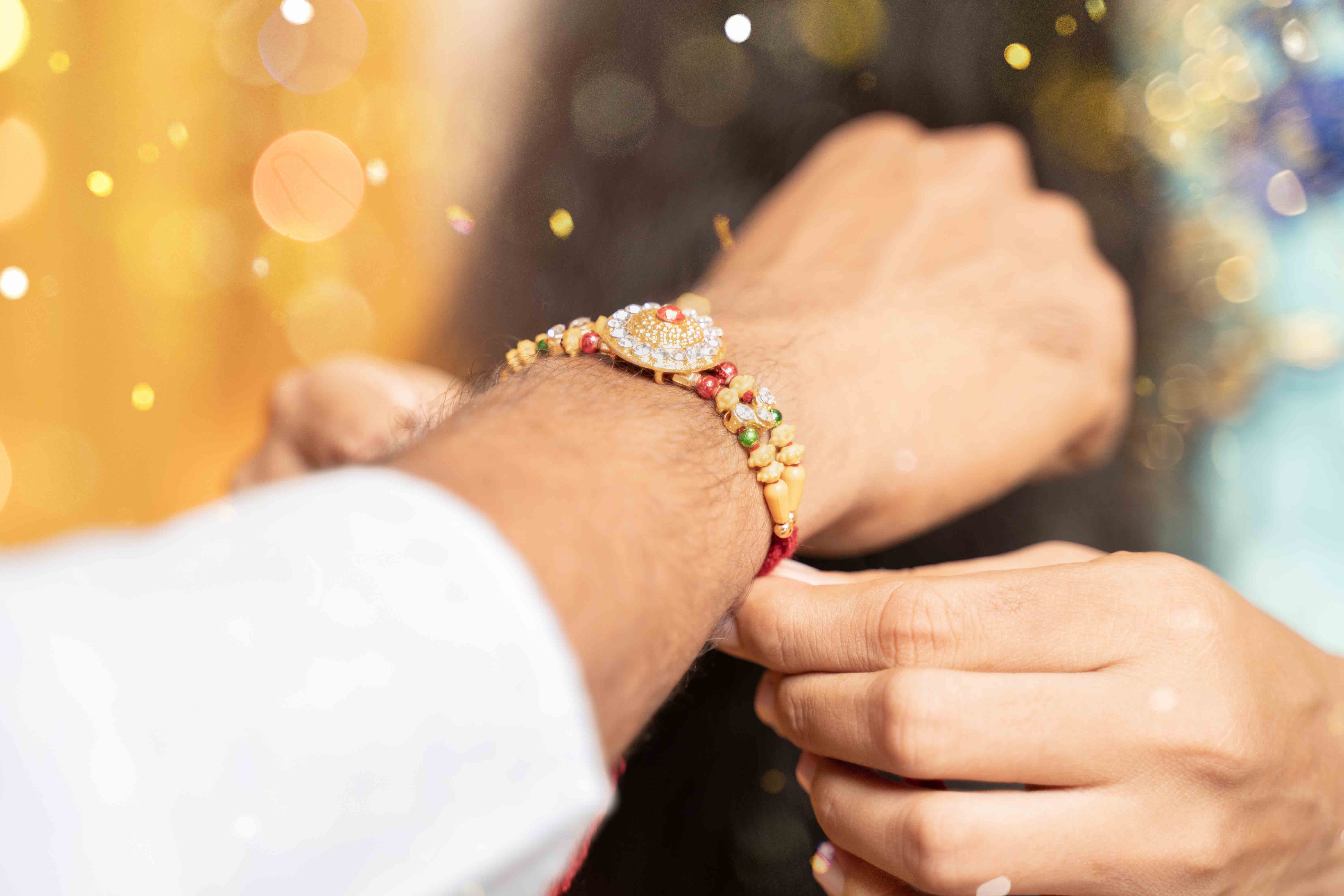 Tying Rakhis How Indian Siblings Express Love & Protection C+R